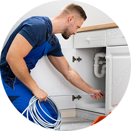 Schritt 1 der Dichtheitsprüfung